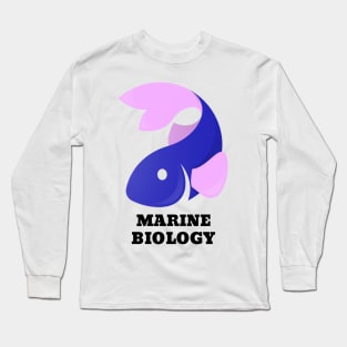 Marine Biology Fish Long Sleeve T-Shirt